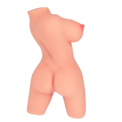 Jesse Torso Masturbador Multiposición Doble Vagina y Ano