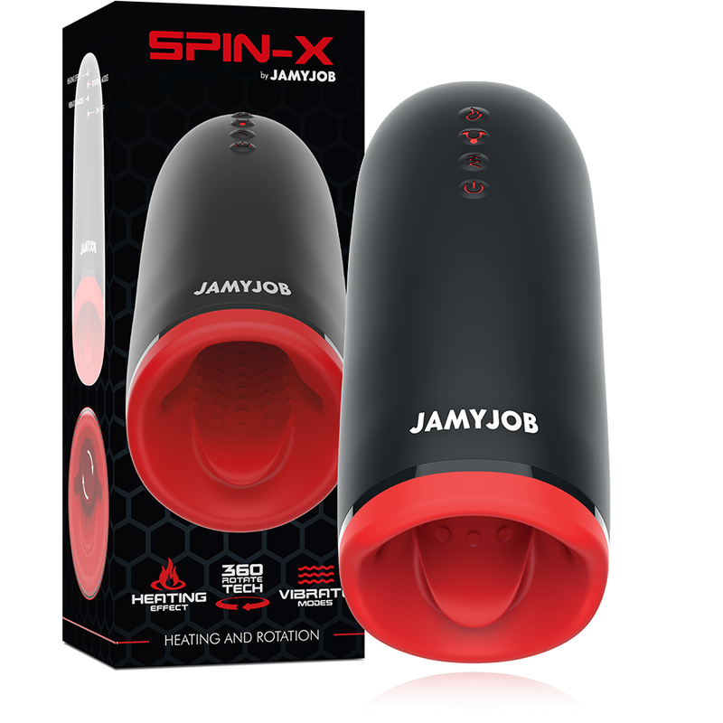 Tres modos de vibración del Jamyjob Spin-X